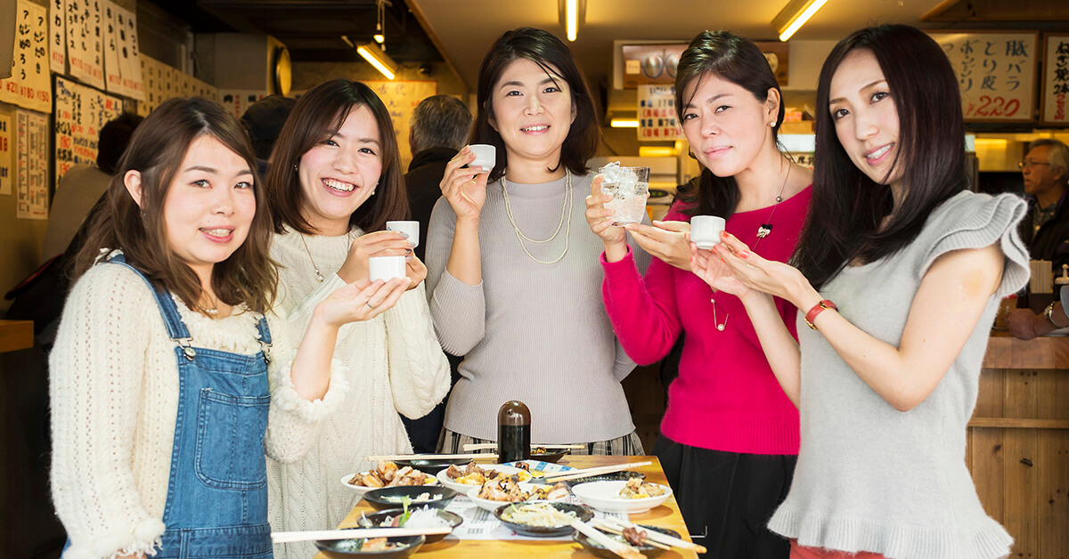 第7回 お酒好き女子座談会 赤羽の立ち飲み酒場 居酒屋 探訪